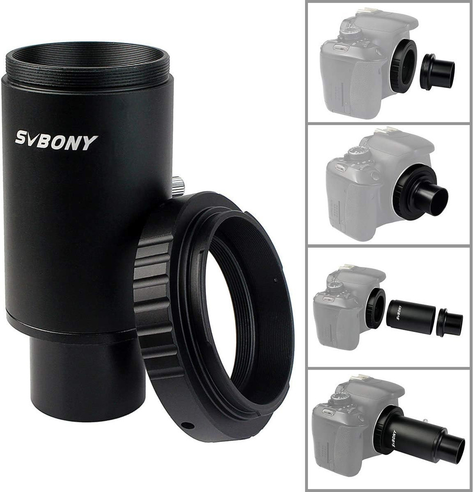 T2 T-Ring Adapter Canon EOS 1.25” Telescope & Microscope Mount