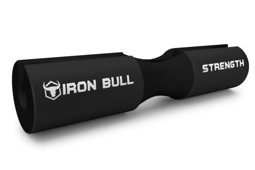 Advanced Squat Pad - Barbell Pad for Hip Thrusts, Squats & Lunges - - black