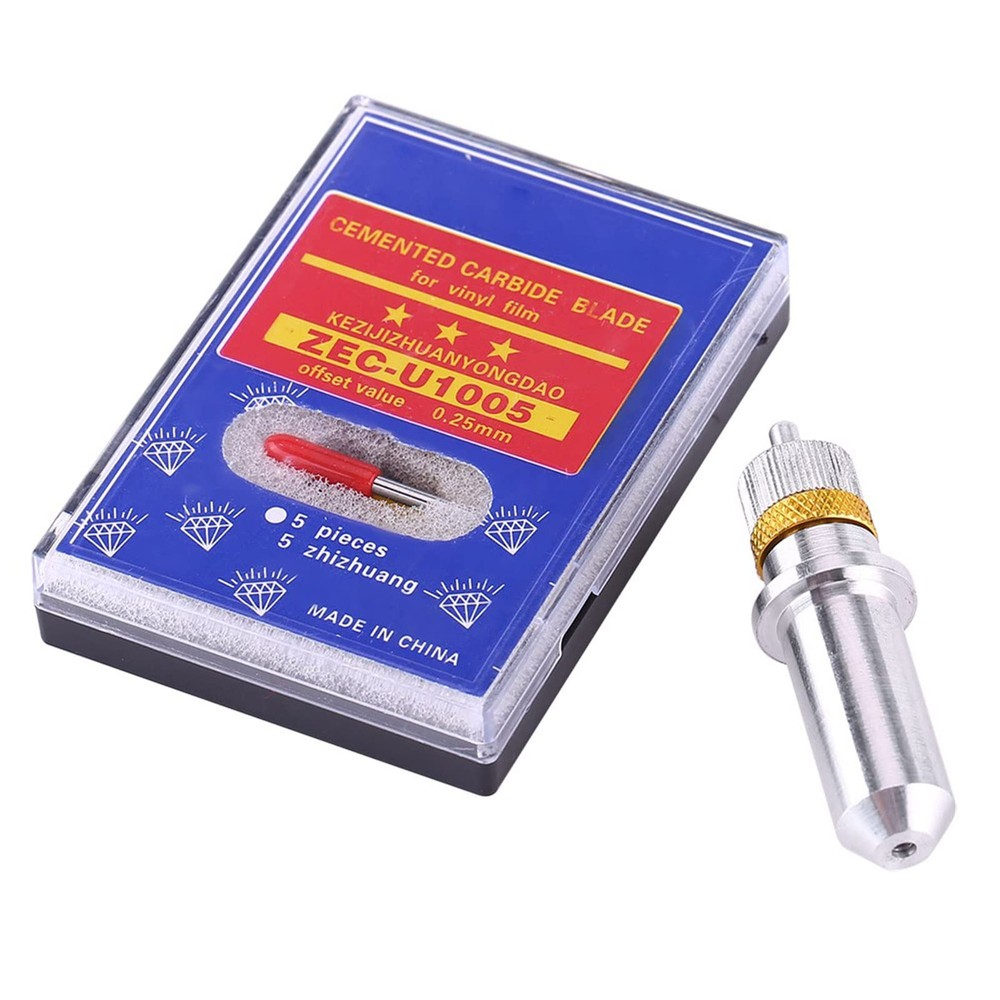 15 Tungsten Plotter Cutter Blades – 30°45°60° with Holder