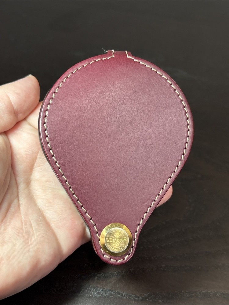 Lumatec Illuminated Magnifier with Built-in Light & Leather Case