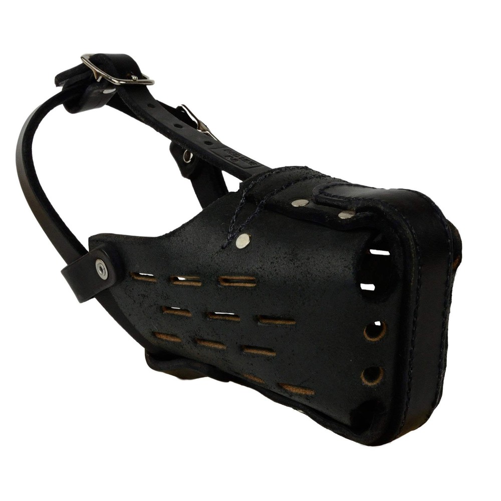 Leather Dog Muzzle (Medium)