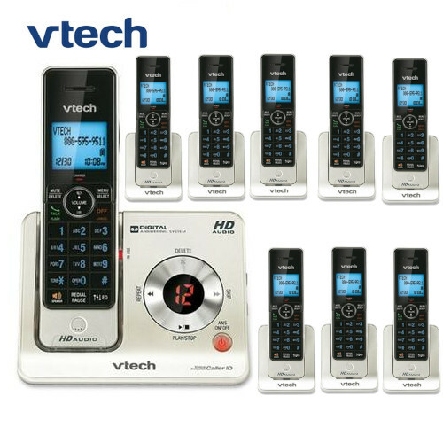 Vtech LS6425-3 9 Handset Cordless Phone Answering System DECT LS6405