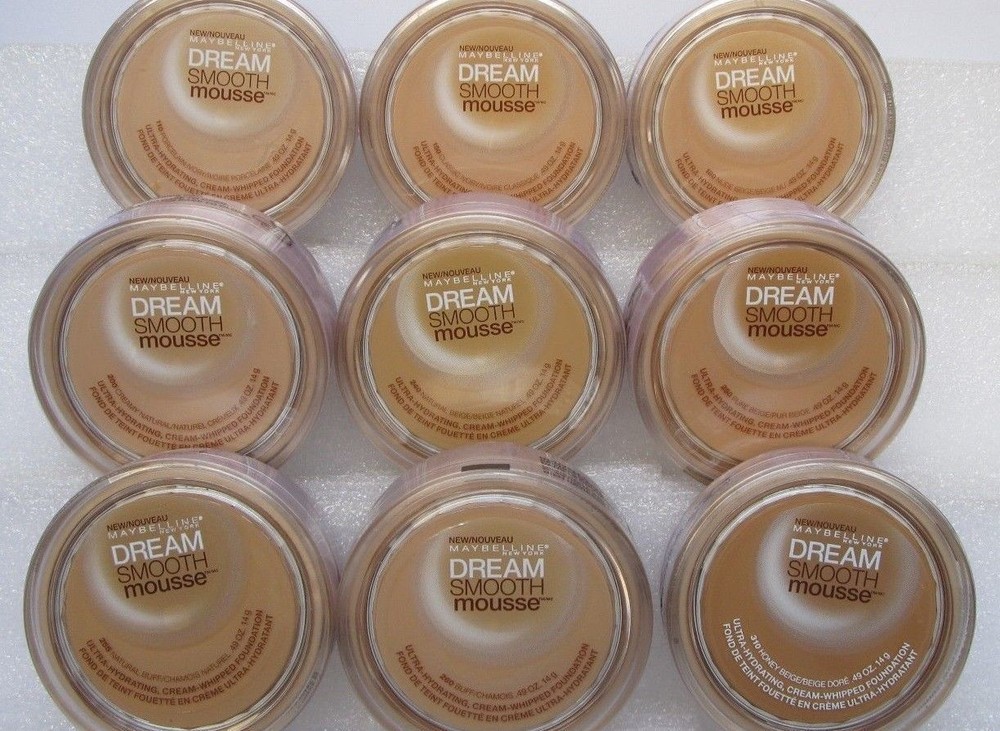 PACK OF 2 - Maybelline Dream Smooth Mousse Foundation