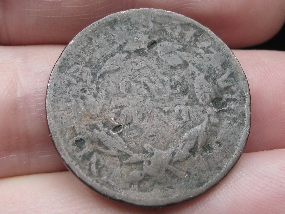 1836 Matron Head Large Cent Penny- About Good Details