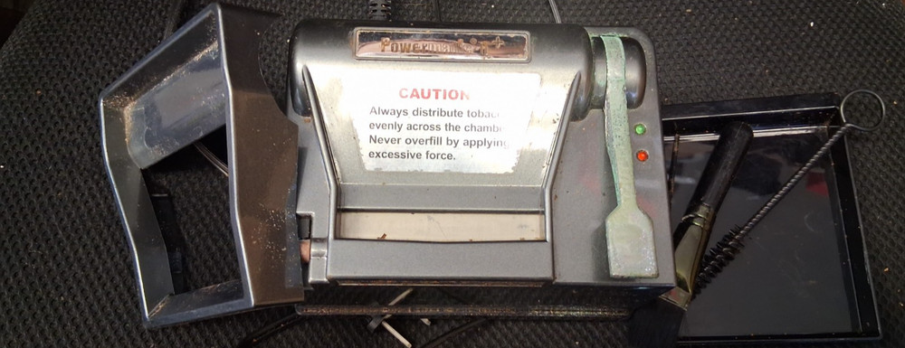 POWERMATIC 2+ ELECTRIC CIGARETTE ROLLING MACHINE INJECTOR