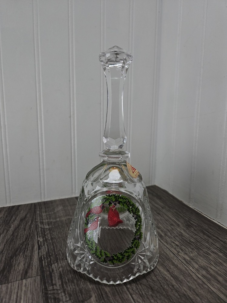 1988 Artmark Crystal Cardinal Bell