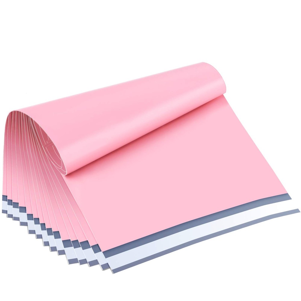 UCGOU Poly Mailers 10x13 Inch Light Pink 100 Pack 10x13" 100PC,