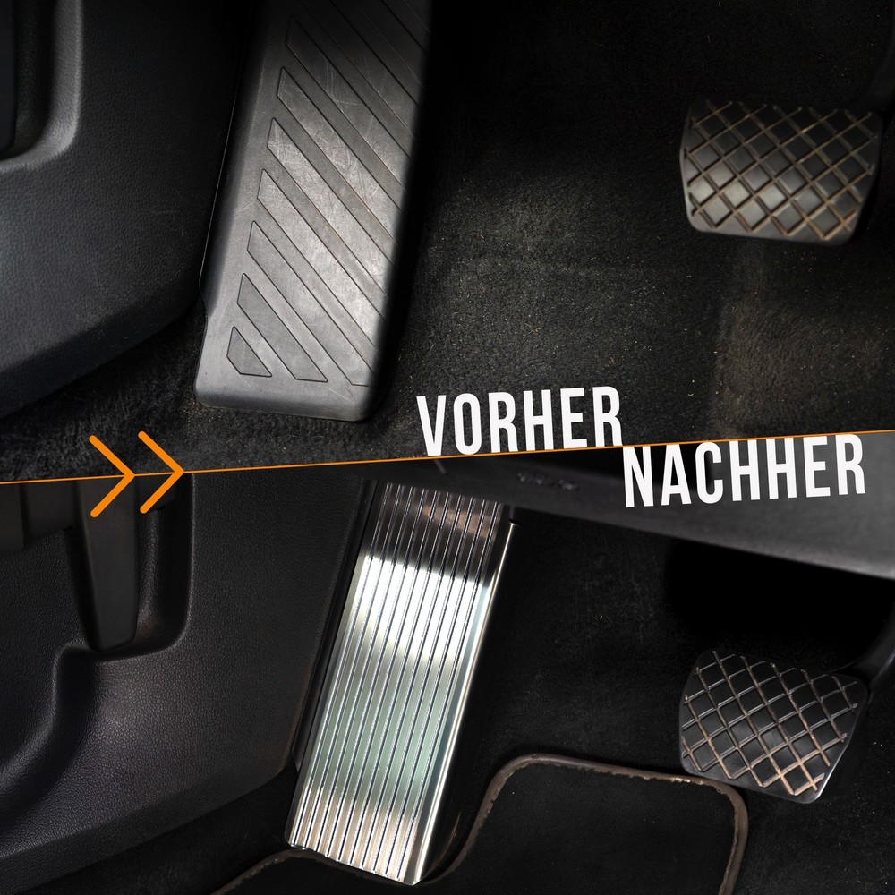 Footrest for Ford B-Max I (JK8) 2012-2017 Brushed Silver