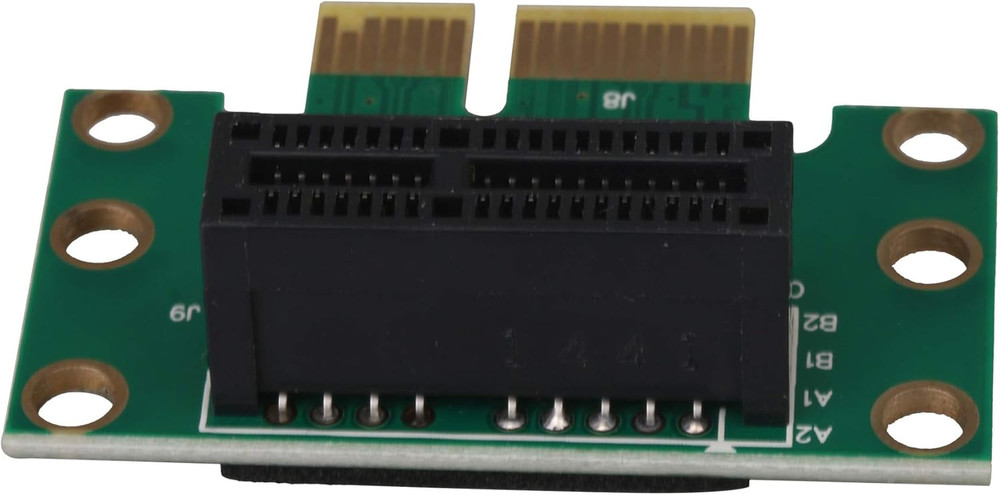 RDEXP Pci-Express 1X Riser Card 90 Degree Right Angle Riser Adapter Card