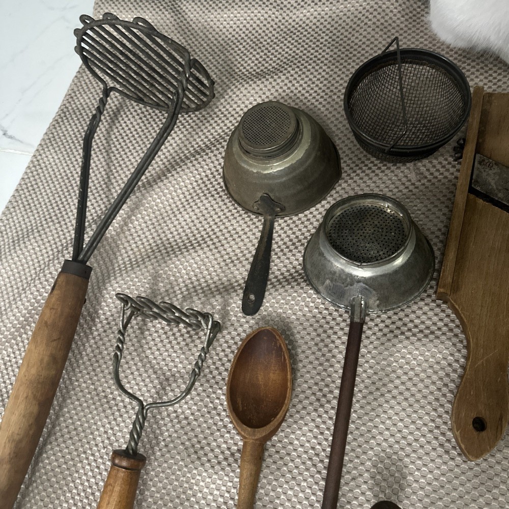 Primitive & Antique Kitchen Utensils & Gadgets