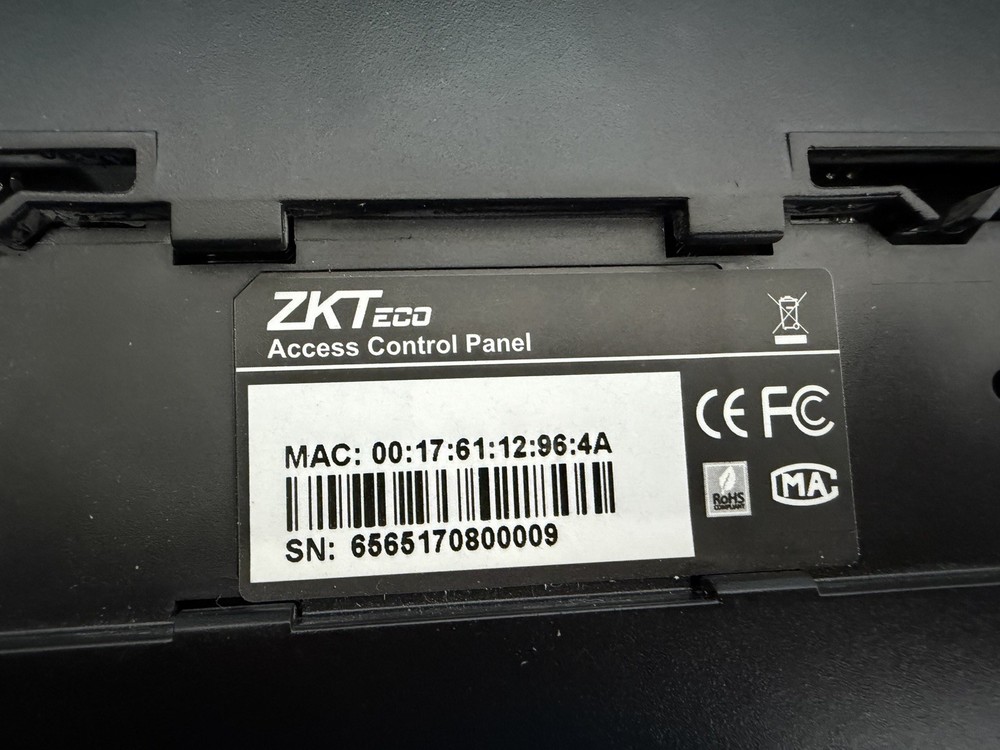 ZKTECO inBIO260 ACCESS CONTROL PANEL