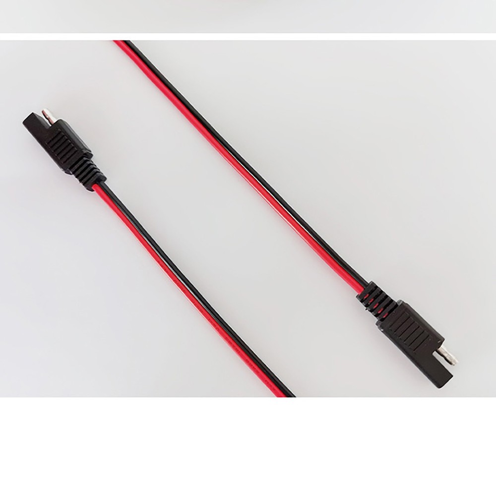 Dual Head Power Extension Cable Solar Battery Wire Charging Cable Connector