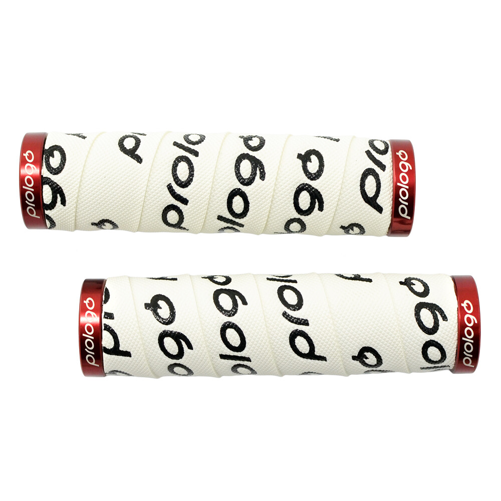 Prologo Chameleon Lock-on Innovative Grips , White/Black