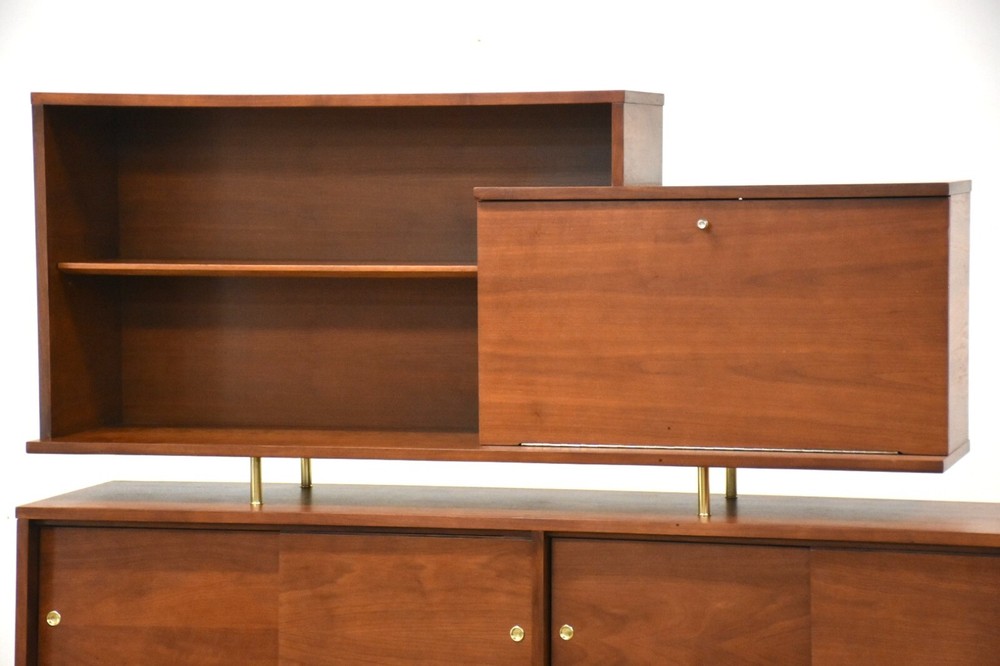 Refinished Walnut Sideboard Credenza