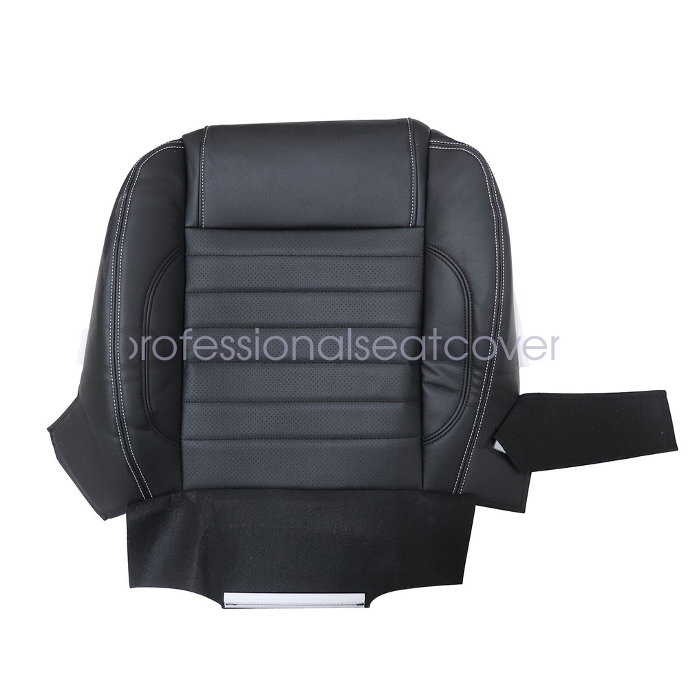 For 2010-2014 Ford Mustang Driver Side Replacement Bottom Leather Seat Cover