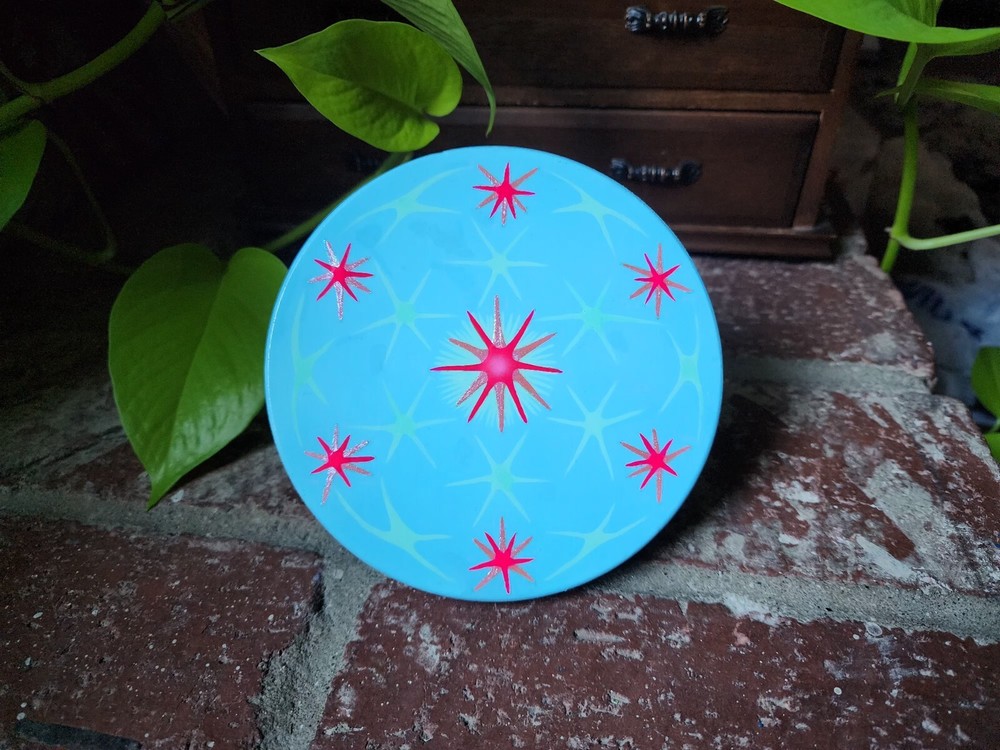 Coaster Pendulum Crystal Board