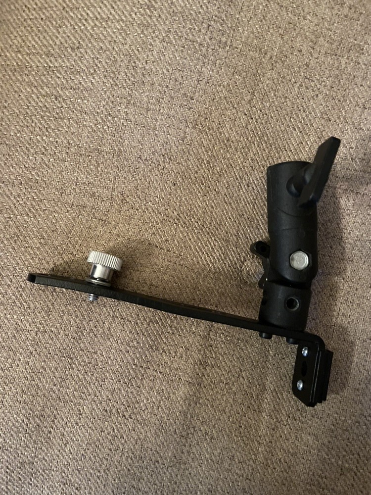 Vintage Hand Flash Camera Grip 6" Bracket