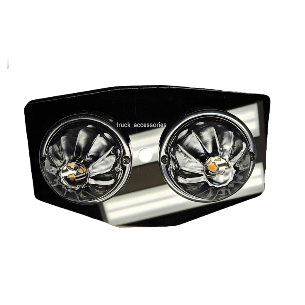 Freightliner FLC CAB Dome Light Watermelon Bracket Only (2) Hole (1) Switch (EA)