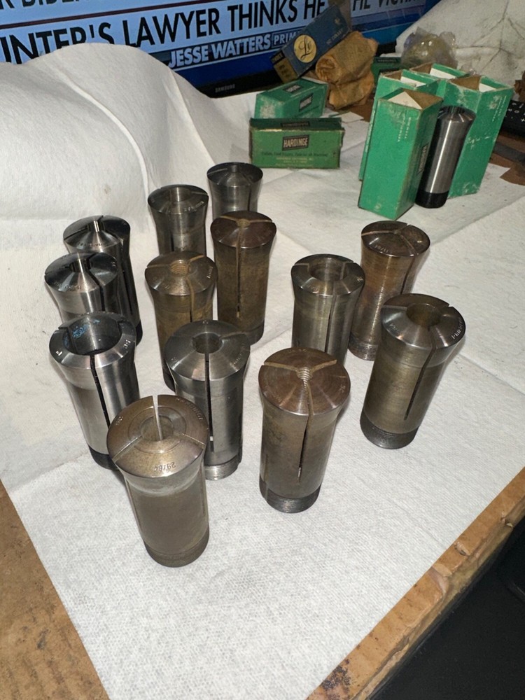 Hardinge 5C Collets Quantity 13 11/64" - 1"