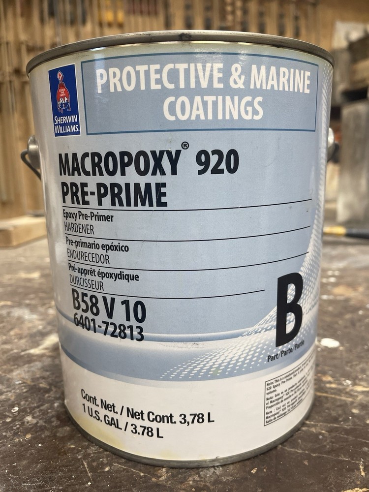 Sherwin Williams Macropoxy 920 Epoxy Primer Part B Catalyst / Hardener/ Gallon