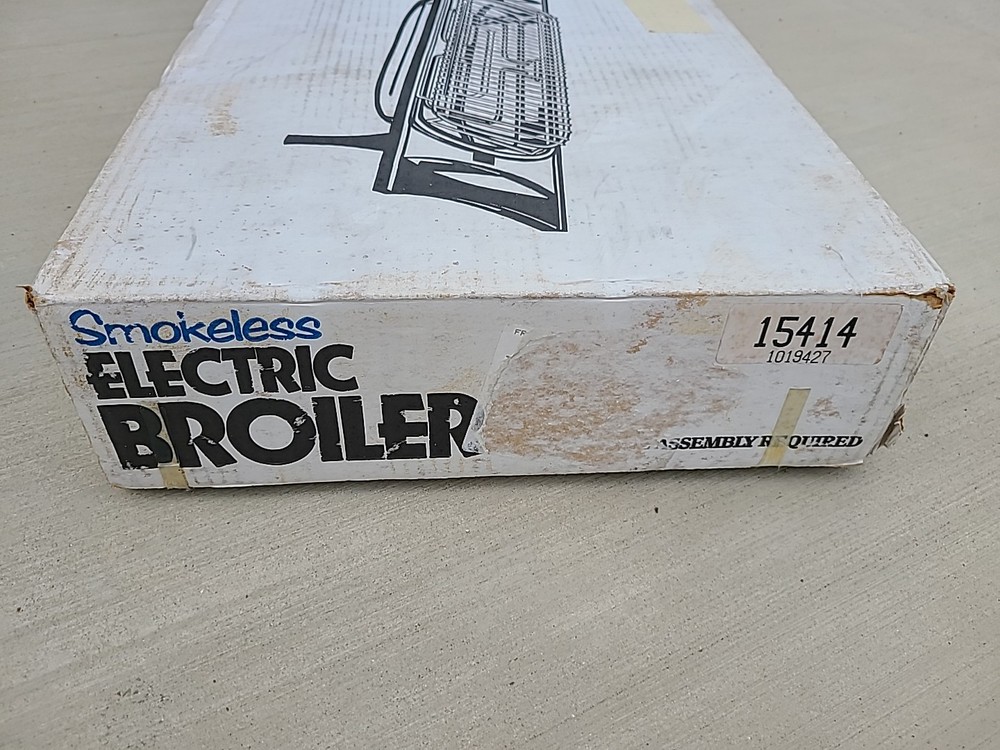 SMOKELESS ELECTRIC BOILER (NEW - OPEN BOX)
