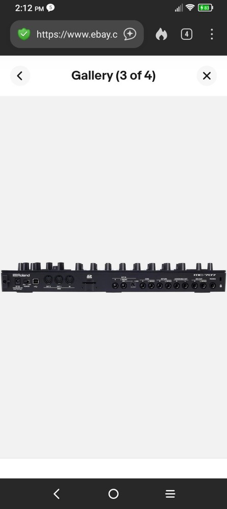 Roland MC-707 Groovebox 8-Track Sampler/Sequencer/Synth