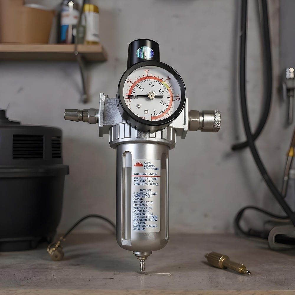 X-BULL Air Compressor Moisture Filter Water Trap Filter Regulator Separator