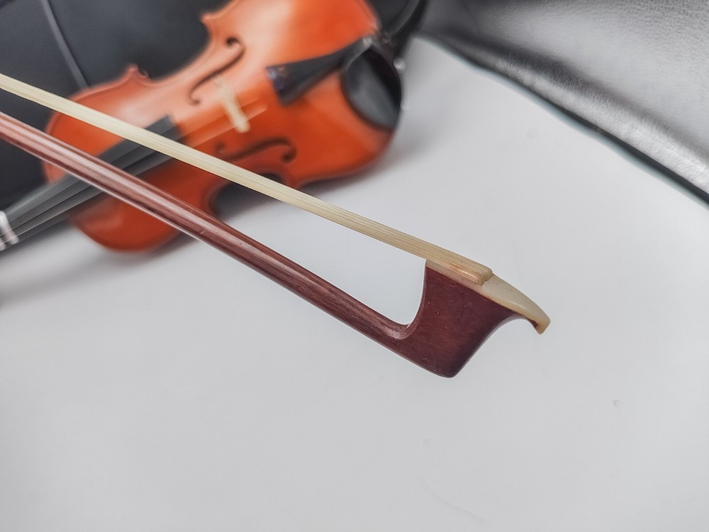 Unbranded 1/2 Size Violin w/ Case & Bow