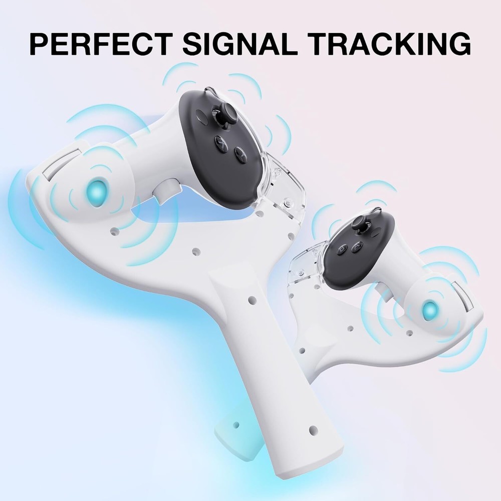 VR Table Tennis Paddle Grip Handle for Quest 3 Controllers Grips Accessories