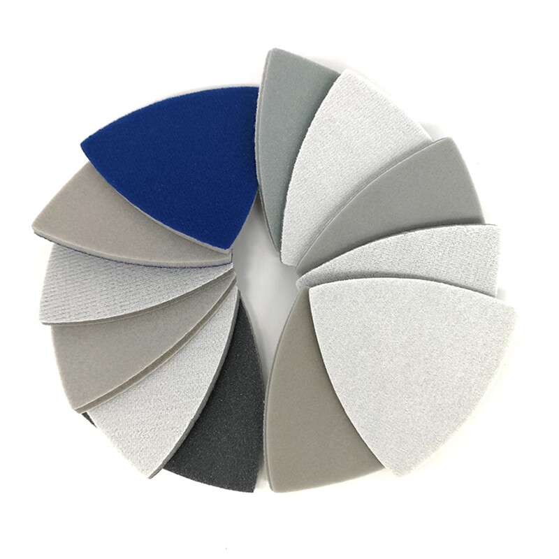 Wet Dry Triangle Sandpaper Hook and Loop Oscillating Tool 300-3000 Mixed Grit