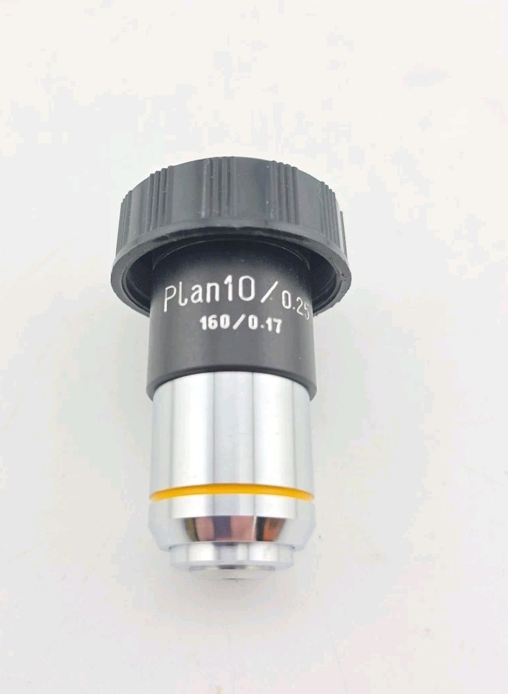 Edmund Scientific Microscope Objective Plan 10/0.25