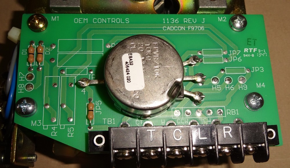 OEM Controls Inc. MS4M4754 Joystick Single Axis Control NEW