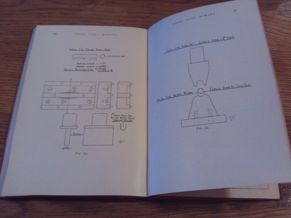 Press Tool Making Very scarce vintage book