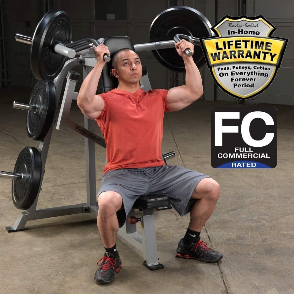 Body-Solid Pro ClubLine Leverage Shoulder Press LVSP
