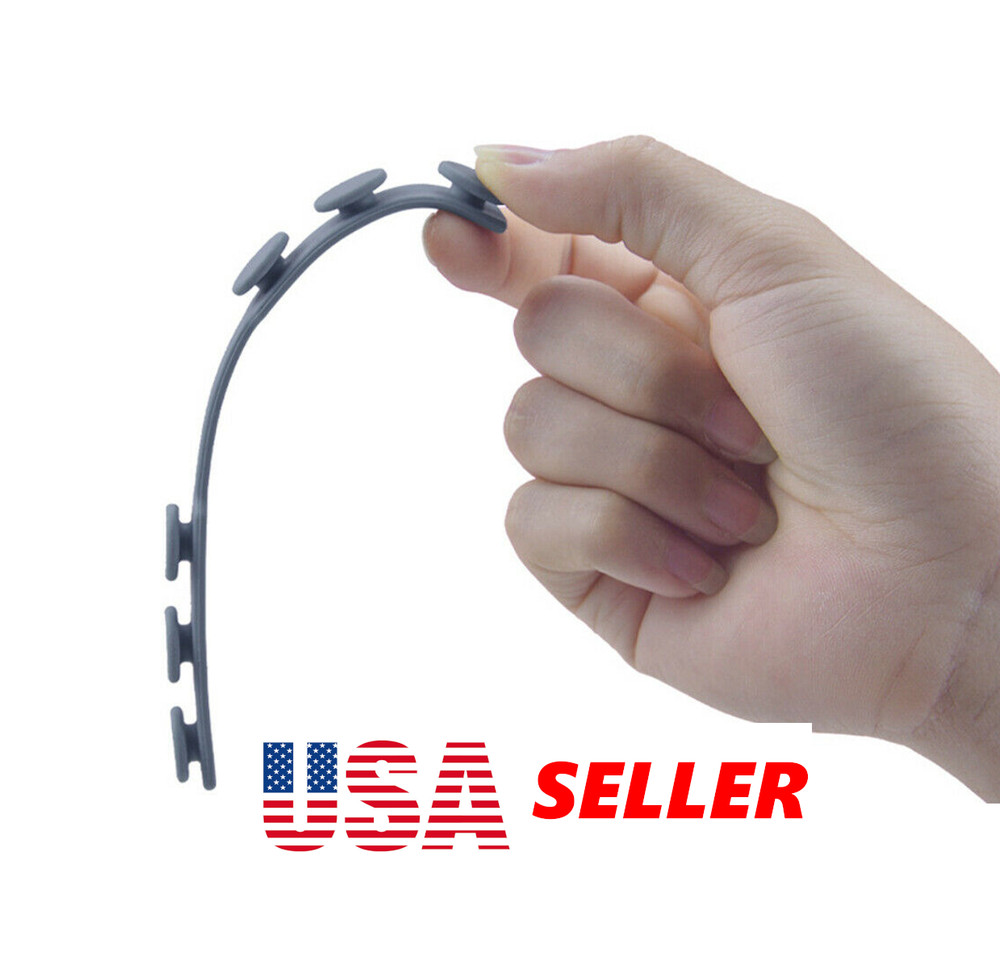 Ear Hook Extender Face Mask -10 Pack Adjustable Ear Saver Strap Extension USA