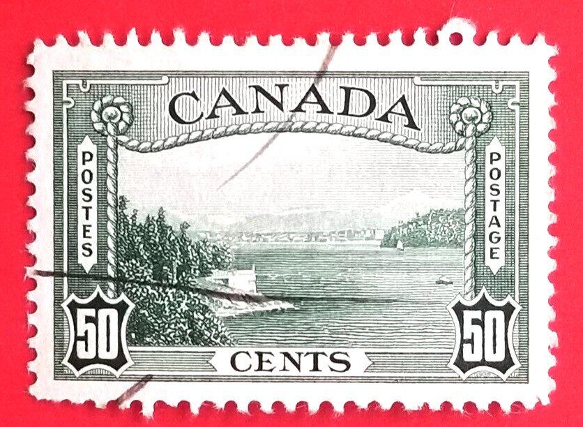 Canada Stamp #244 "Vancouver Harbour" Used