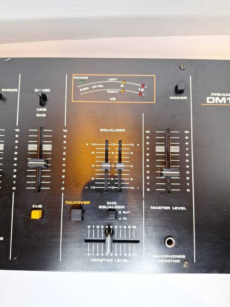Rare Numark Preamp Mixer DM1275 Japan Untested.