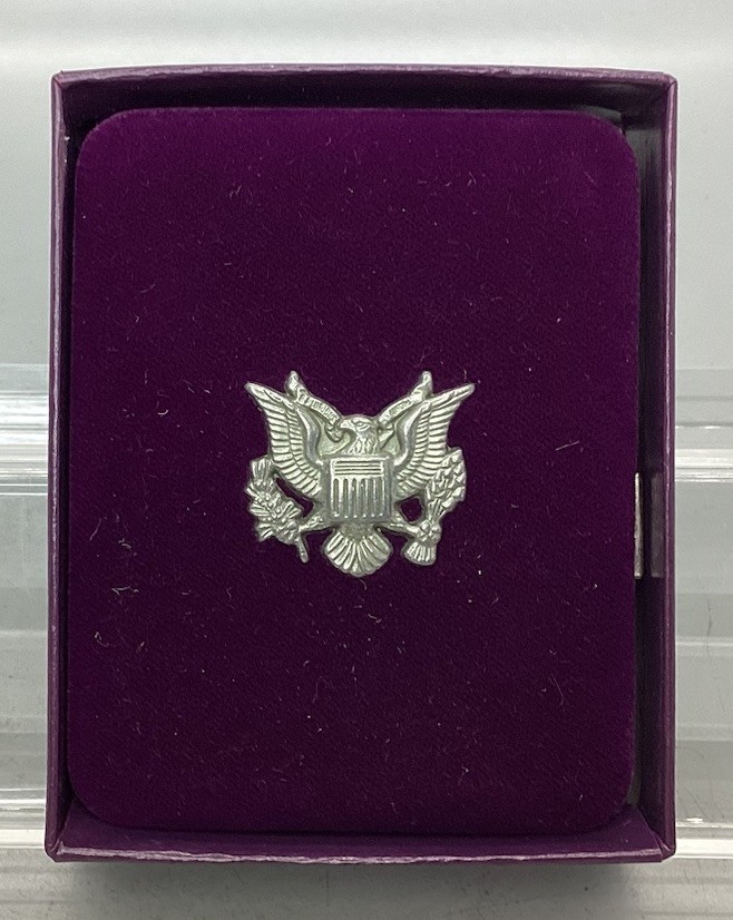 1987 S American Proof Silver Eagle - With Box & CoA