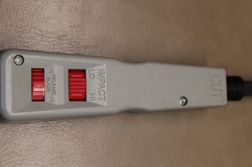 Adjustable Impact Punch Down Tool unbranded