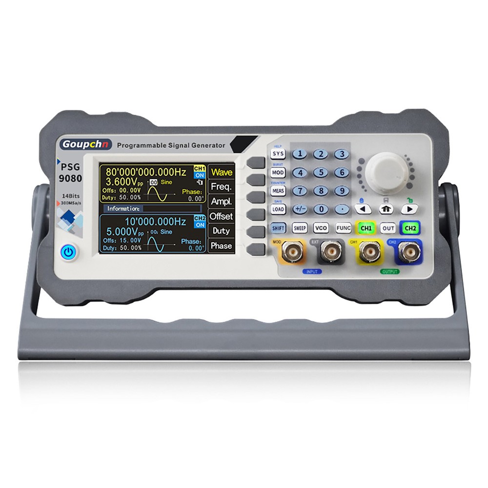 Programmable Signal Generator 60/80MHz Dual Channel Arbitrary Waveform Frequency