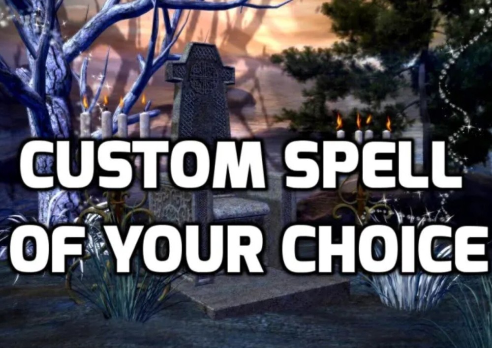 ANY CUSTOM SPELL Strong Magic Talisman Spell Wicca Black Magic
