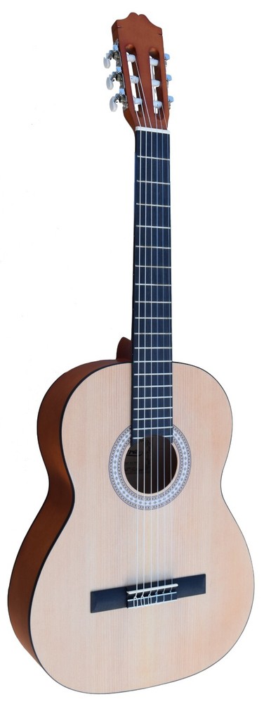 Left Handed Classical Nylon Strings Guitar Spruce Top Agathis Back