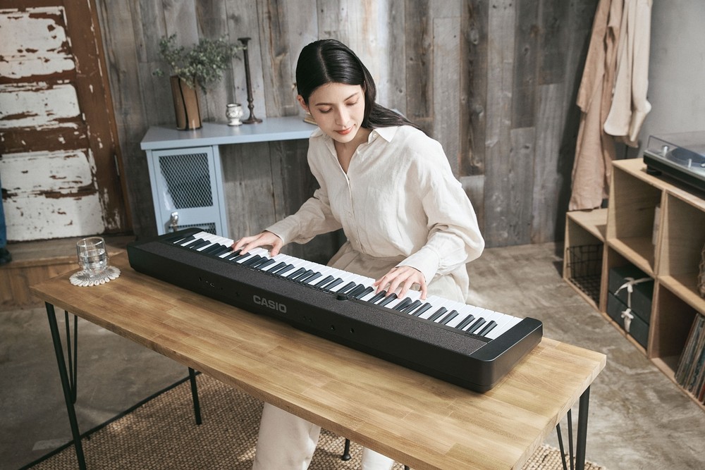 Casio Casiotone CT-S1-76 Portable Keyboard - Black