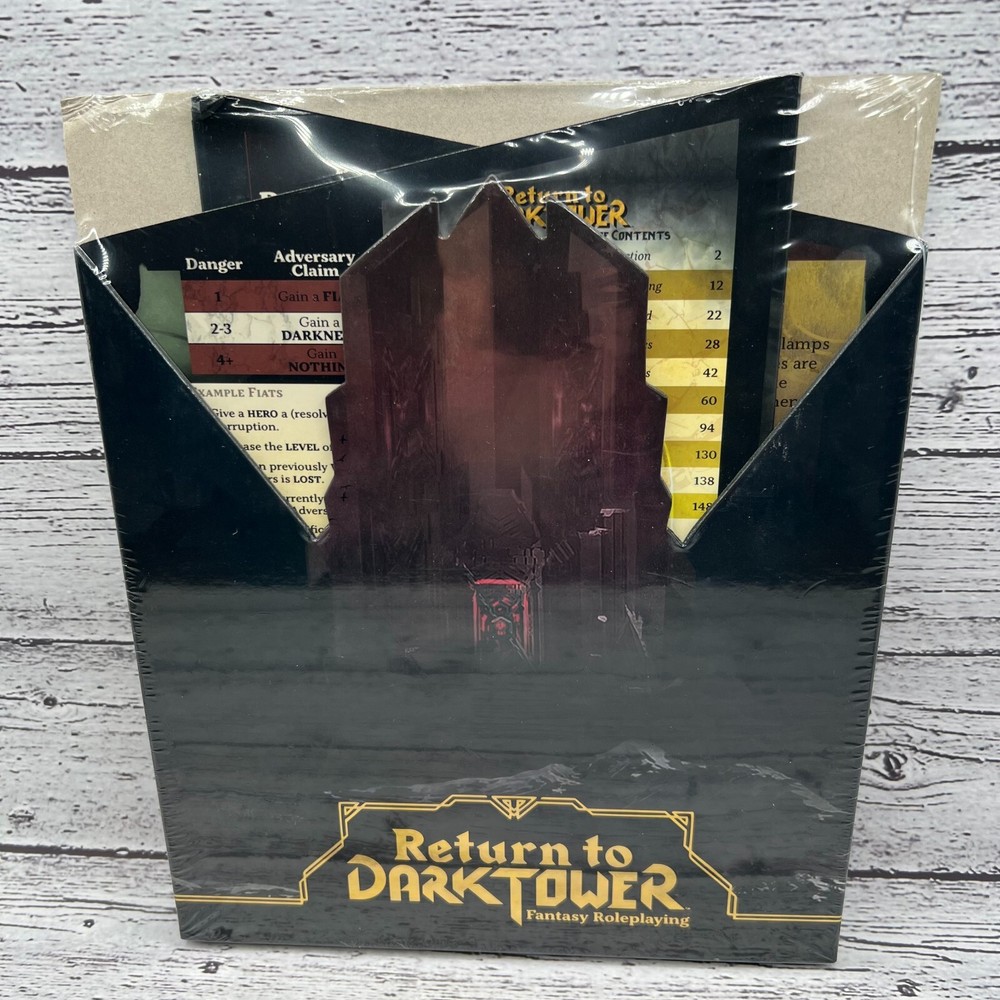 Return To Dark Tower RPG Adversary Screen Gamemaster GM