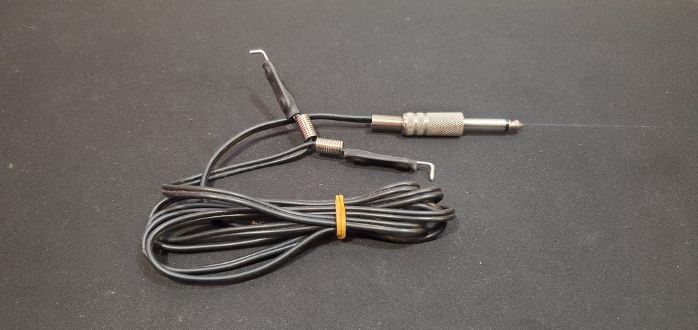 Tattoo Machine Power supply Spring loaded split end plug wire cord