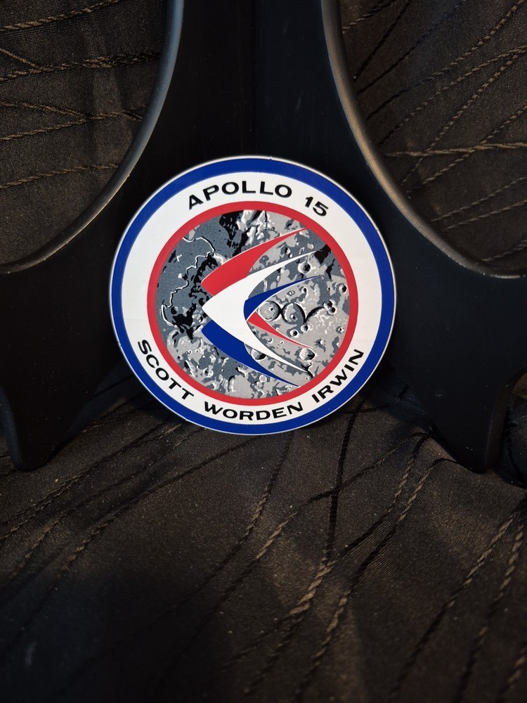 NASA Apollo 15 mission Sticker