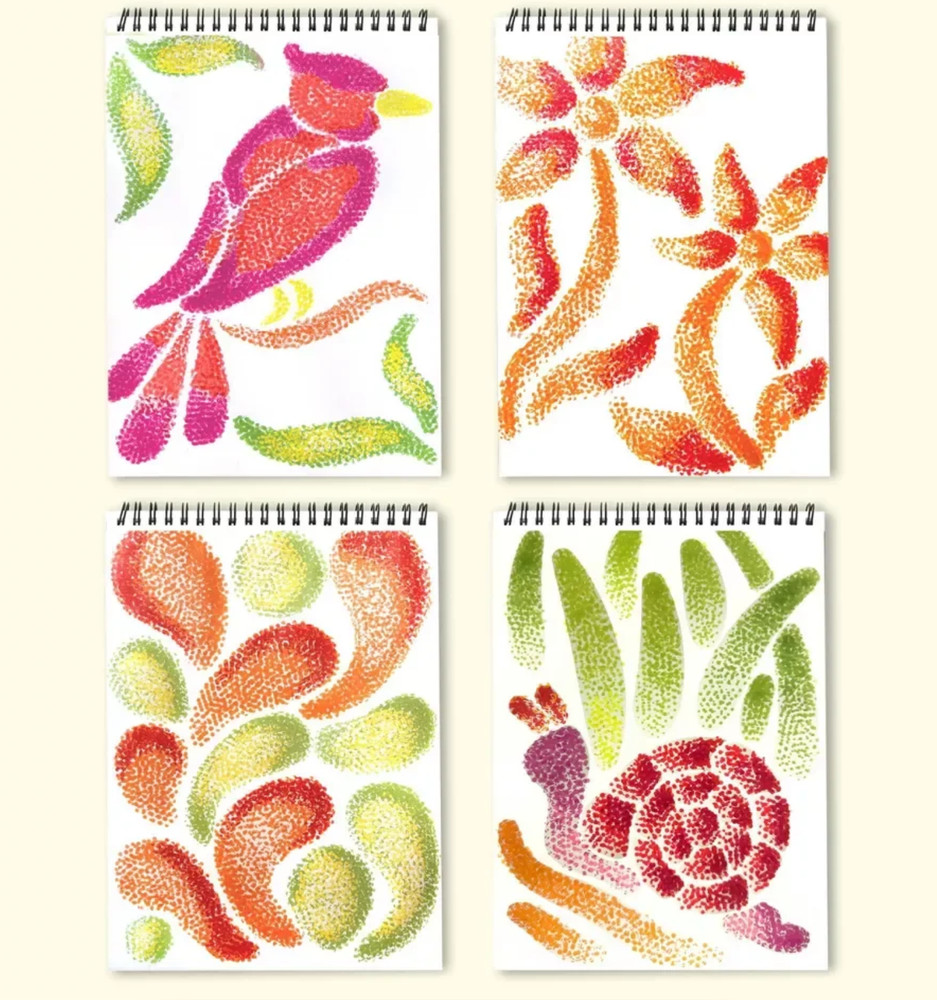 Lifelines Flow art Pogo-dot Nature