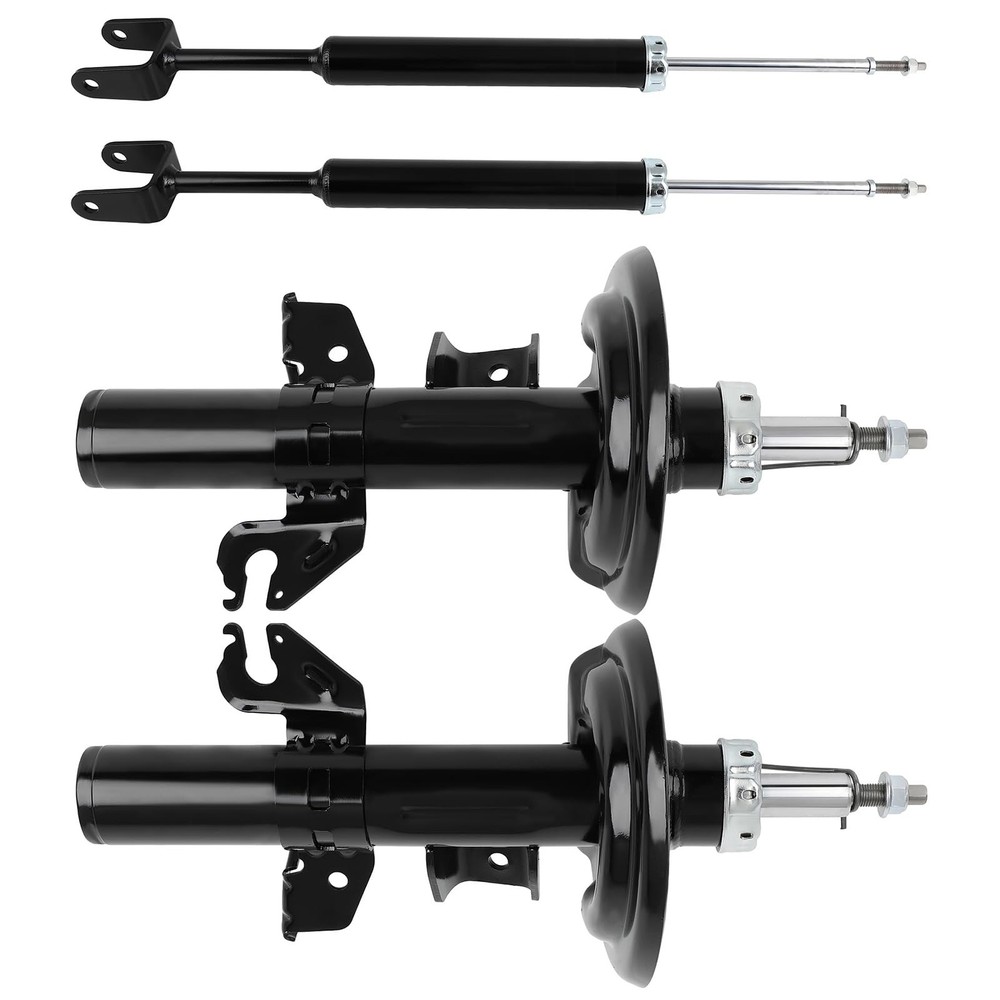 Front Rear Shock Absorbers Compatible 2013-2016 Dart Replacement 334981