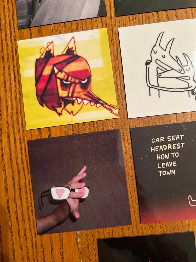 Car Seat Headrest fridge magnets