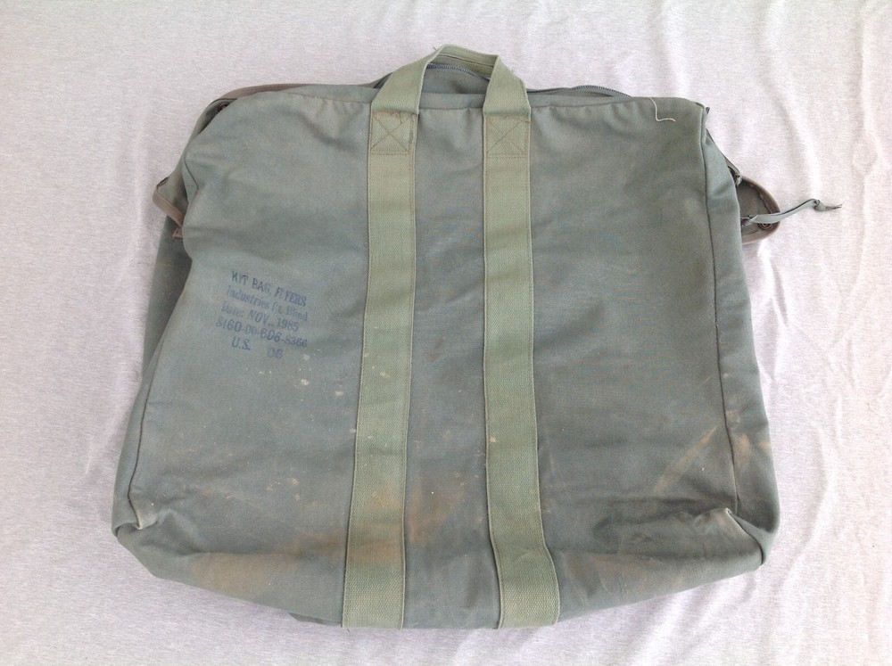 USAF Kit Bag Flyer, Dated 1985 Duffel Bag